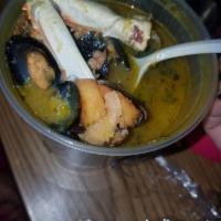 Chicken Soup Seafood Soup · 