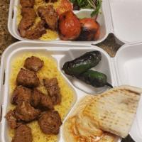 Beef Kabob Plate · 