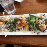 Fried Shrimp Tacos · 