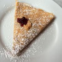 Peanut Butter and Jelly Crepe · 