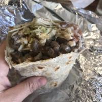 Carne Asada Burrito · 