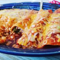 Grilled Chicken Enchilada · 