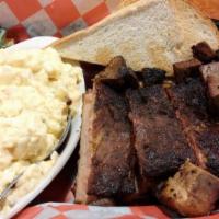 Any 2 Meats Platter · Your choice of any two of our smoked meats.