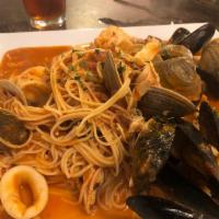 Pescatore · Mediterranean seafood stew, fresh herb marinara