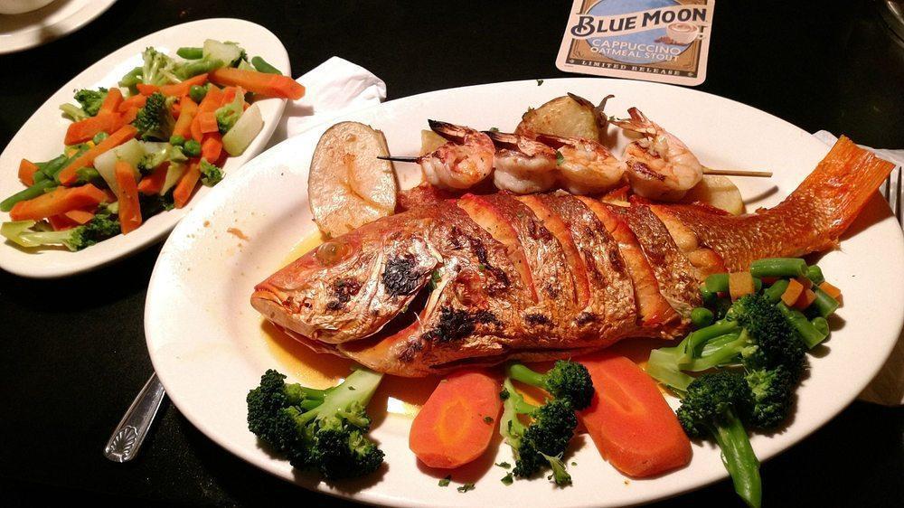 Red Snapper · Broiled, marinated or fried.