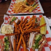 Turkey Club Sandwich · 
