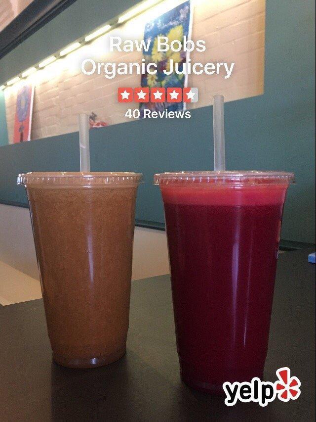 Raw Bobs Organic Juicery · Juice Bars & Smoothies · Vegan