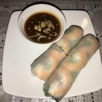 Spring Roll with Shrimp and Pork · 