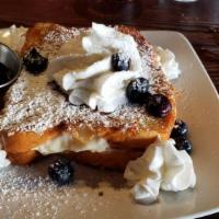 Blueberries and Cream French Toast · 