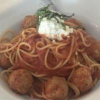 Joeys Spaghetti and Meatballs · 