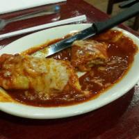 Shredded Chicken Enchilada · 