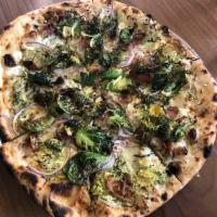 Brussel Sprout Pizza · 