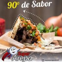 Grilled Meat Arepa · 