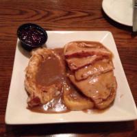 Open Face Turkey Sandwich · 