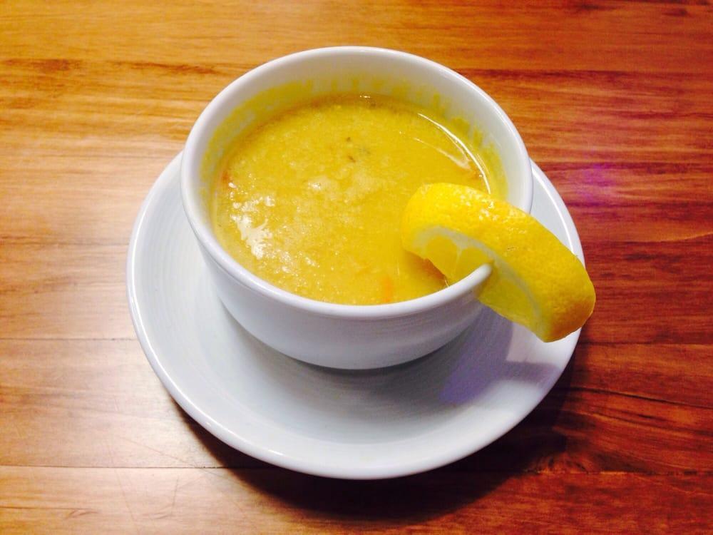 Lentil Soup · Chefs special soup made of yellow lentils. Vegan. Gluten free.