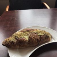 Pistachio Croissant Giant Size 100 Pure Butter and Pistachio · 