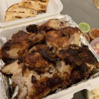 01 - Whole Chicken with 2 Side Orders and Pita Family Meal · 