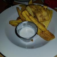 Plantains Chips with Mojo Lunch · 