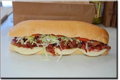 Hot Pastrami Sandwich · 