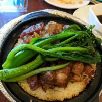 Tofu with Assorted Meat Clay Pot · 