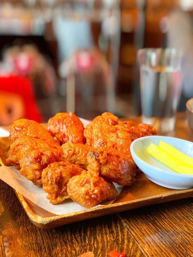 Roosterspin · Korean · Chicken Wings · Tapas/Small Plates