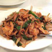 Chicken Sauteed W/ Ginger & Onion · 