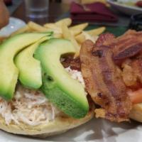 Crab Bacon Avocado Sandwich · 
