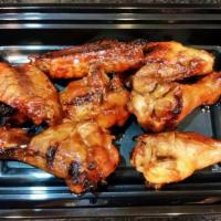 7 Grilled BBQ Wings · 