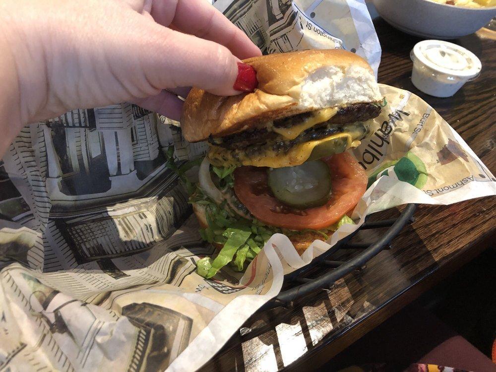 Double Decker Cheese Burger · 
