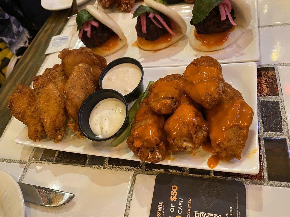 Double Fried Wings · *NOTE* -- if you are ordering ANY EXTRA sauces, please go to our 