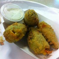 Jalapeno Poppers · Four Poppers.