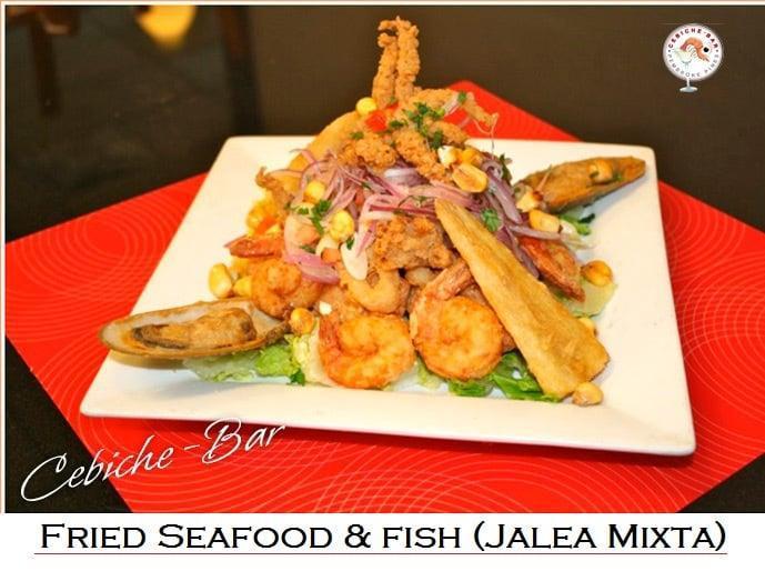 Fried Seafood and Fish · Jalea mixta.