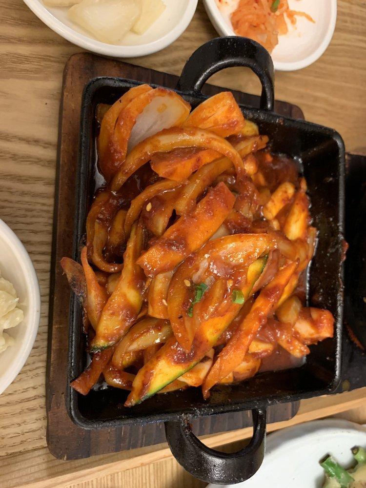 Stir-fried Spicy Squid · 