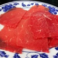 Raw Beef Slices · 