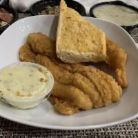 Catfish Platter · Lightly Breaded in our Cajun Style breading and deep fried to a golden brown perfection serv...