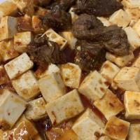 Mapo Tofu Brown Braised Beef · 