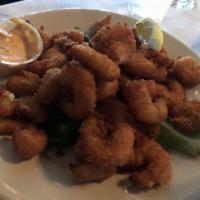 Fried Rock Shrimp With Chipolte Remoulade · 