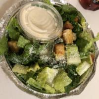 Caesar Salad · An Italian classic made with romaine lettuce, our creamy Caesar dressing and topped with sha...