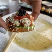 Mini Pizza · Spicy tuna, spicy salmon, chopped avocado, and jalapeno, served with chef’s special sauce. H...