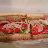 Italian Hoagie Sandwich · 