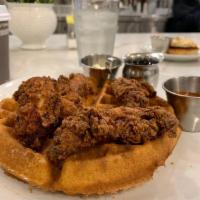 Chicken and Waffle Belgian Waffle) · 