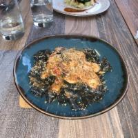 Squid Ink Pappardelle · 