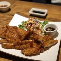 Chicken Katsu · Panko encrusted chicken breast with Ki special sweet katsu sauce.