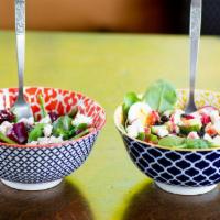Spinach and Feta Cheese Salad · 