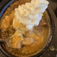 Apple Pie · A luscious slice of apple pie covered with a special sweet Mexican butter sauce and a genero...