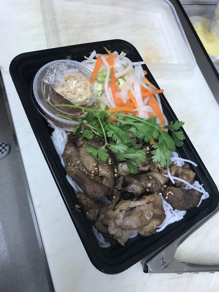 Grilled Pork Banh Mi · 