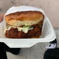 Naashville Hot Chicken Burger · 