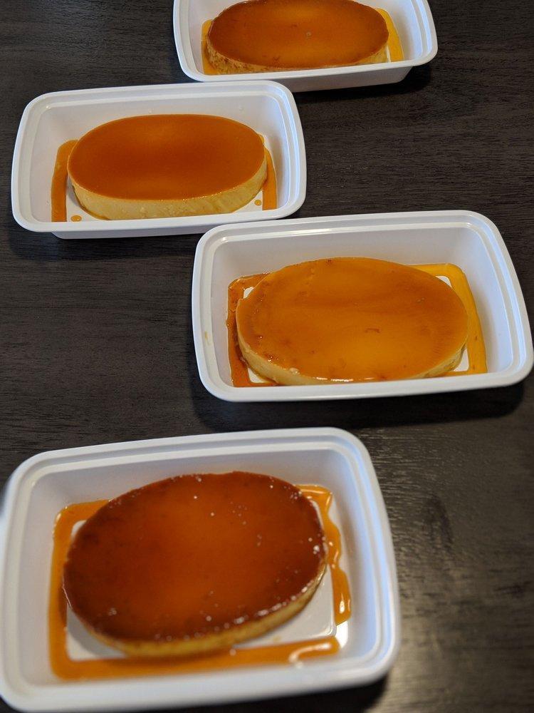 Leche Flan · The ultimate sweet treat! A classic Filipino custard- rich, smooth, and creamy with golden caramel topping. 
