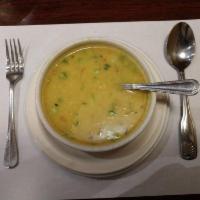 Mulligatawny Soup · Traditional lentil soup.
