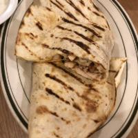 Grilled Chicken Greek Wrap · 